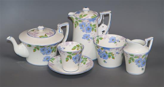 A Wedgwood Susie Cooper Venetia tea and coffee set and two other services